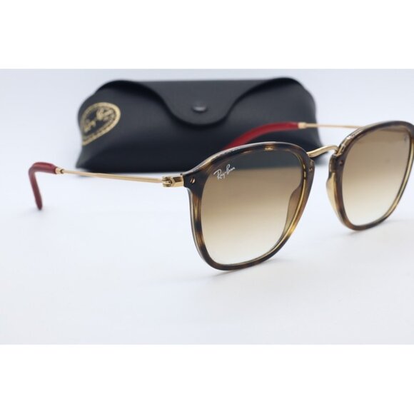 Ray Ban RB RB 2448 MF Havana Cat Eye Eyeglasses clear Lenses 53mm - Picture 4 of 7